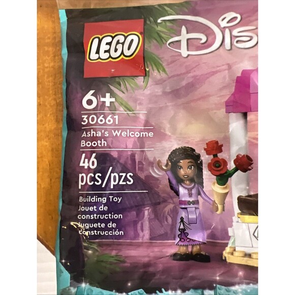 NEW LEGO Disney Princess Asha's Welcome Booth Set 30661, New Sealed Lot of 3 - Picture 2 of 8